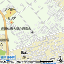 鹿児島県鹿屋市郷之原町12393周辺の地図