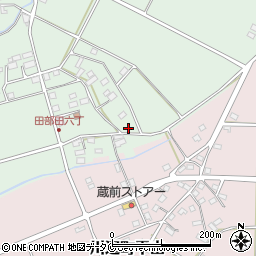 鹿児島県南九州市川辺町田部田5157周辺の地図