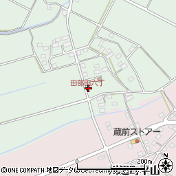 鹿児島県南九州市川辺町田部田5091周辺の地図