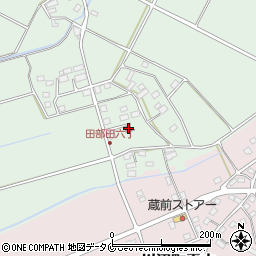 鹿児島県南九州市川辺町田部田5095周辺の地図