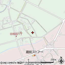 鹿児島県南九州市川辺町田部田5131周辺の地図