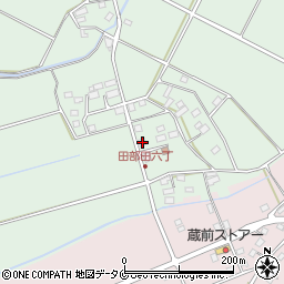 鹿児島県南九州市川辺町田部田5089周辺の地図