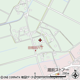 鹿児島県南九州市川辺町田部田5103周辺の地図