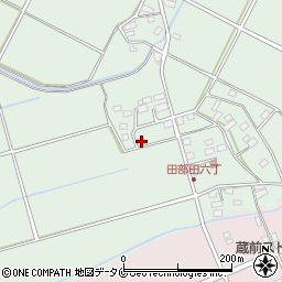 鹿児島県南九州市川辺町田部田5323周辺の地図