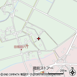 鹿児島県南九州市川辺町田部田5137周辺の地図