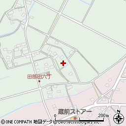 鹿児島県南九州市川辺町田部田5137-1周辺の地図