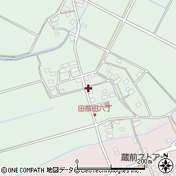 鹿児島県南九州市川辺町田部田5088周辺の地図
