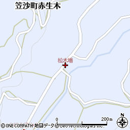 松木場周辺の地図