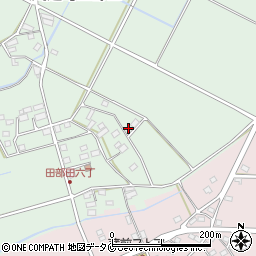 鹿児島県南九州市川辺町田部田5119周辺の地図