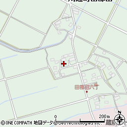 鹿児島県南九州市川辺町田部田5329周辺の地図