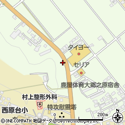 鹿児島県鹿屋市郷之原町12578周辺の地図