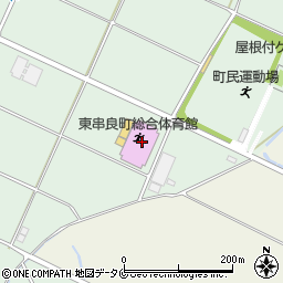 東串良町総合体育館周辺の地図
