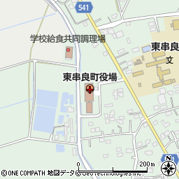 東串良町役場周辺の地図