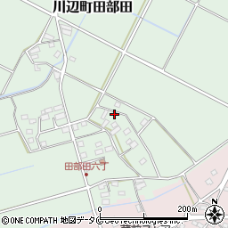 鹿児島県南九州市川辺町田部田5144周辺の地図