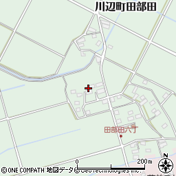 鹿児島県南九州市川辺町田部田5330周辺の地図