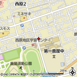 株式会社南日本総合サービス　鹿屋営業所周辺の地図