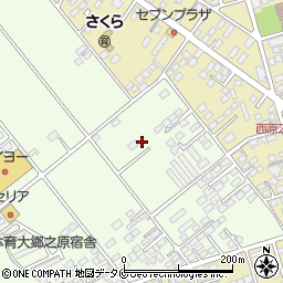 鹿児島県鹿屋市郷之原町12260周辺の地図