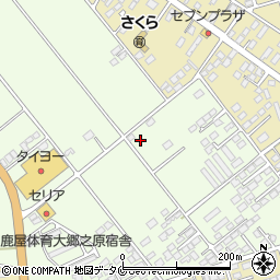 鹿児島県鹿屋市郷之原町12261周辺の地図