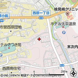 鹿児島県鹿屋市新生町1-43周辺の地図