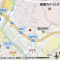 鹿児島県鹿屋市古前城町10周辺の地図