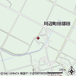 鹿児島県南九州市川辺町田部田6027周辺の地図
