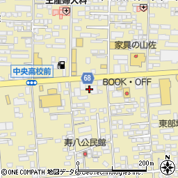 鹿児島ヨコハマタイヤ株式会社　鹿屋営業所周辺の地図