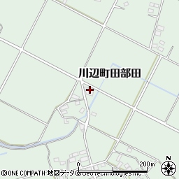 鹿児島県南九州市川辺町田部田6026周辺の地図
