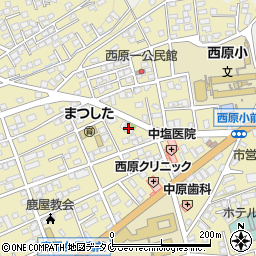 本薫寺周辺の地図