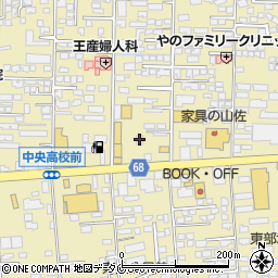 鹿児島トヨタ自動車グリーンフィールド鹿屋周辺の地図