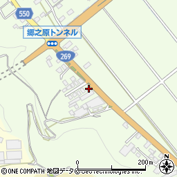 鹿児島県鹿屋市郷之原町4687周辺の地図