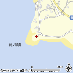 鹿児島県鹿屋市船間町1093周辺の地図