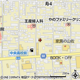ネッツトヨタ南九州鹿屋店周辺の地図