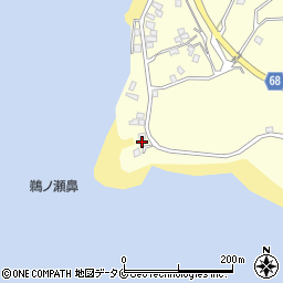 鹿児島県鹿屋市船間町1088周辺の地図