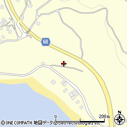 鹿児島県鹿屋市船間町1324-3周辺の地図