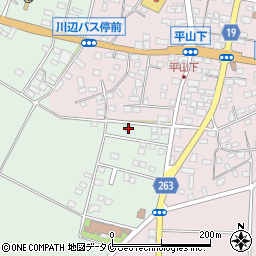鹿児島県南九州市川辺町田部田4746周辺の地図