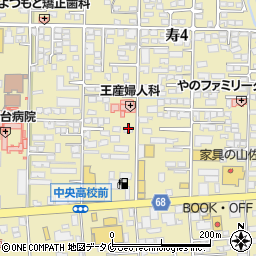 ノエビア化粧品　鹿屋ミユキ周辺の地図