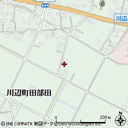 鹿児島県南九州市川辺町田部田4553周辺の地図