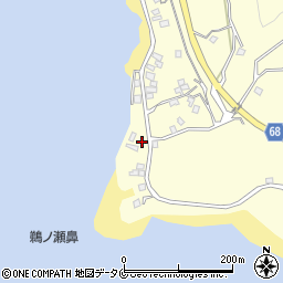 鹿児島県鹿屋市船間町1072周辺の地図