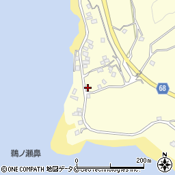 鹿児島県鹿屋市船間町1067周辺の地図