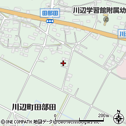 鹿児島県南九州市川辺町田部田4536周辺の地図