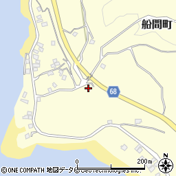 鹿児島県鹿屋市船間町1370周辺の地図