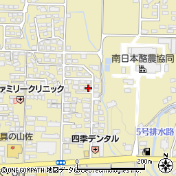 フジシン醤油販売店周辺の地図
