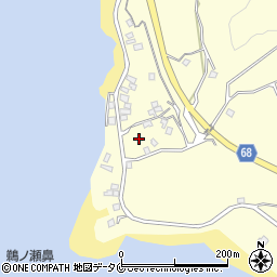 鹿児島県鹿屋市船間町1038周辺の地図