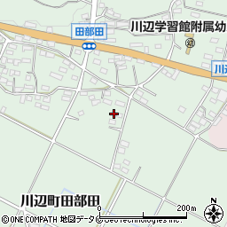 鹿児島県南九州市川辺町田部田4534周辺の地図