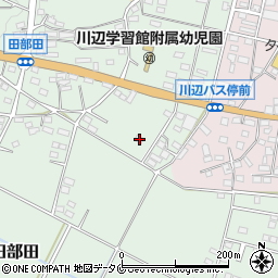 鹿児島県南九州市川辺町田部田4480周辺の地図