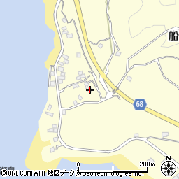 鹿児島県鹿屋市船間町1047周辺の地図