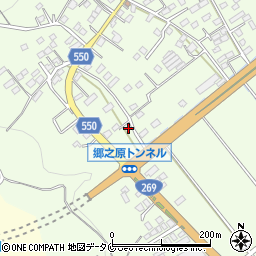 鹿児島県鹿屋市郷之原町12519周辺の地図