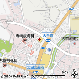 マツモトキヨシ鹿屋大手町店周辺の地図
