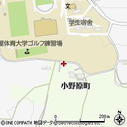 鹿児島県鹿屋市小野原町1733周辺の地図