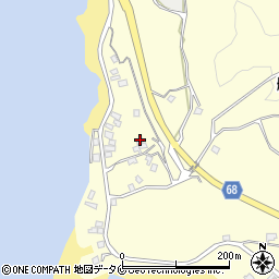 鹿児島県鹿屋市船間町1022周辺の地図